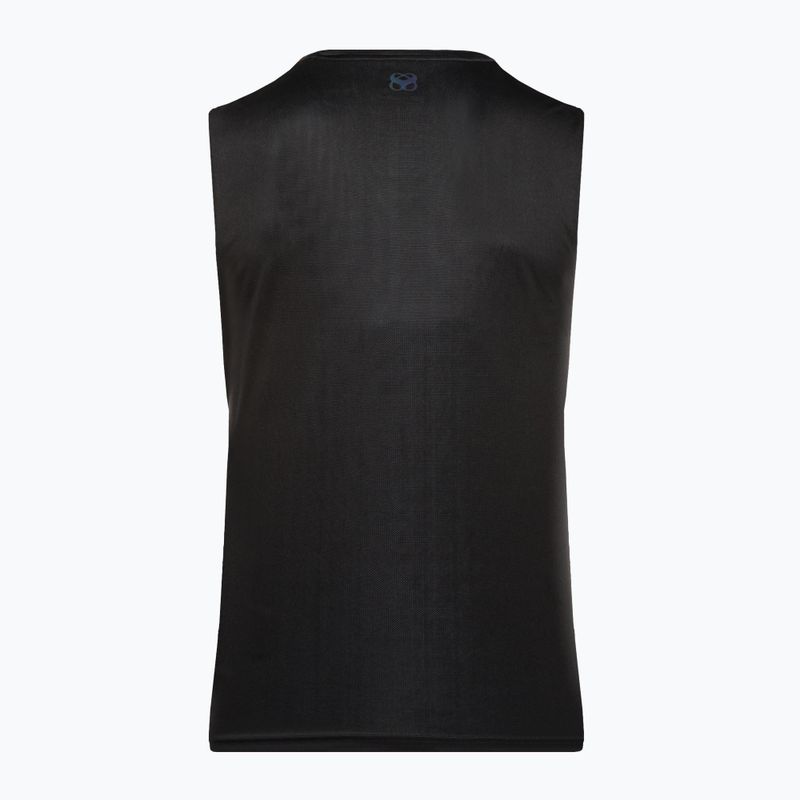 Vyriški bėgimo marškinėliai Mizuno Two Loop 88 Tank black 32GAA00509 2