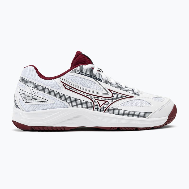 Moterų teniso bateliai Mizuno Break Shot 4 AC white 61GA232664 2