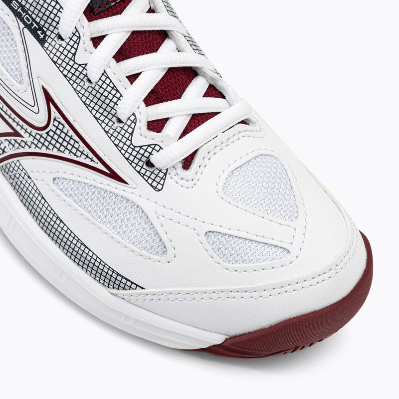Moterų teniso bateliai Mizuno Break Shot 4 AC white 61GA232664 7