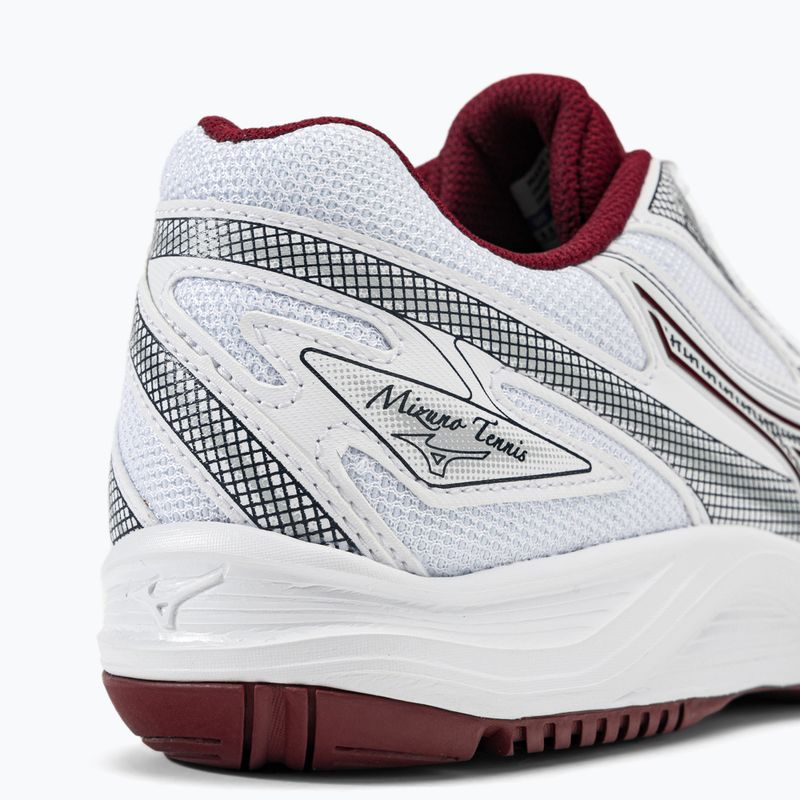 Moterų teniso bateliai Mizuno Break Shot 4 AC white 61GA232664 9