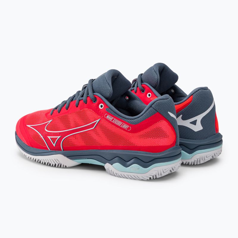 Moterų teniso bateliai Mizuno Wave Exceed Light CC Fierry Coral 2/White/China Blue 61GC222158 3