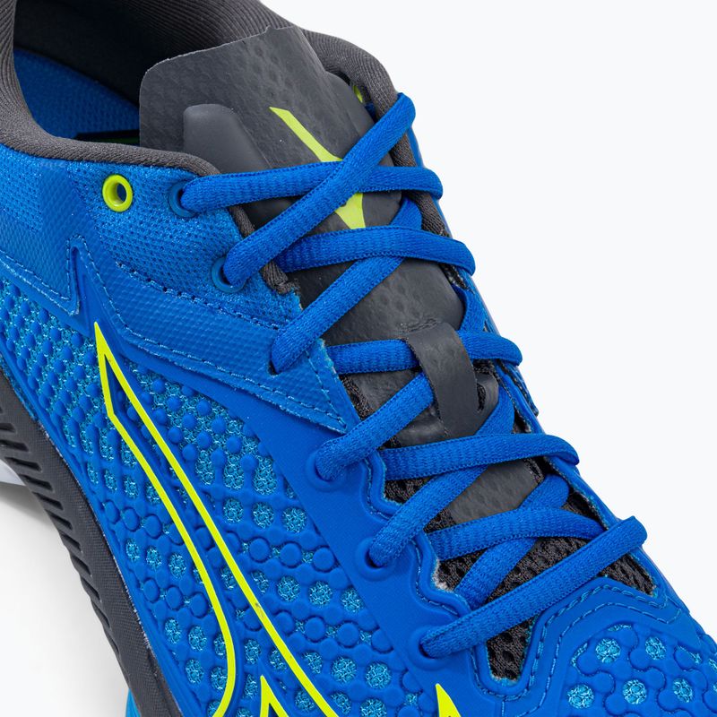 Vyriški teniso batai Mizuno Wave Exceed Tour 5 CC peace blue/acid lime/iron gate 9