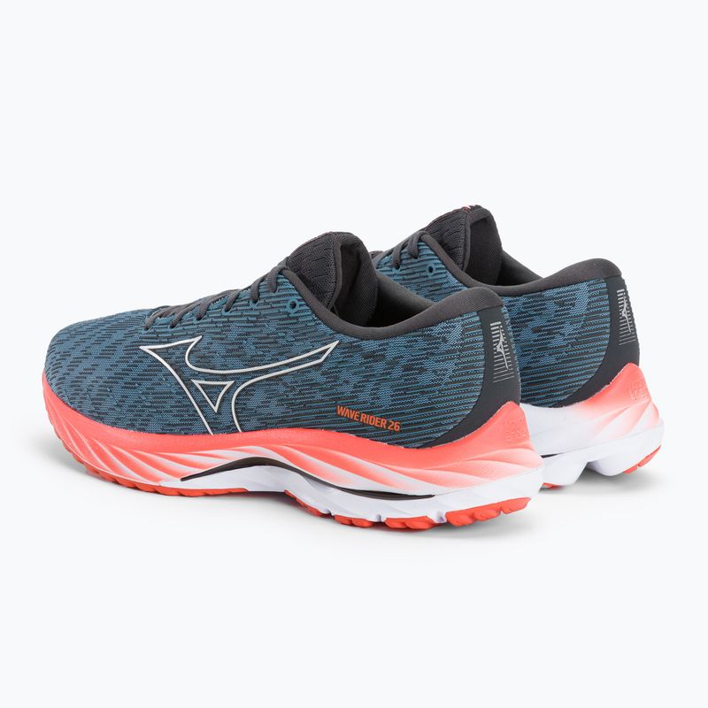 Vyriški bėgimo bateliai Mizuno Wave Rider 26 Provinc Blue/Nimbus Cloud/Soleil J1GC220351 3