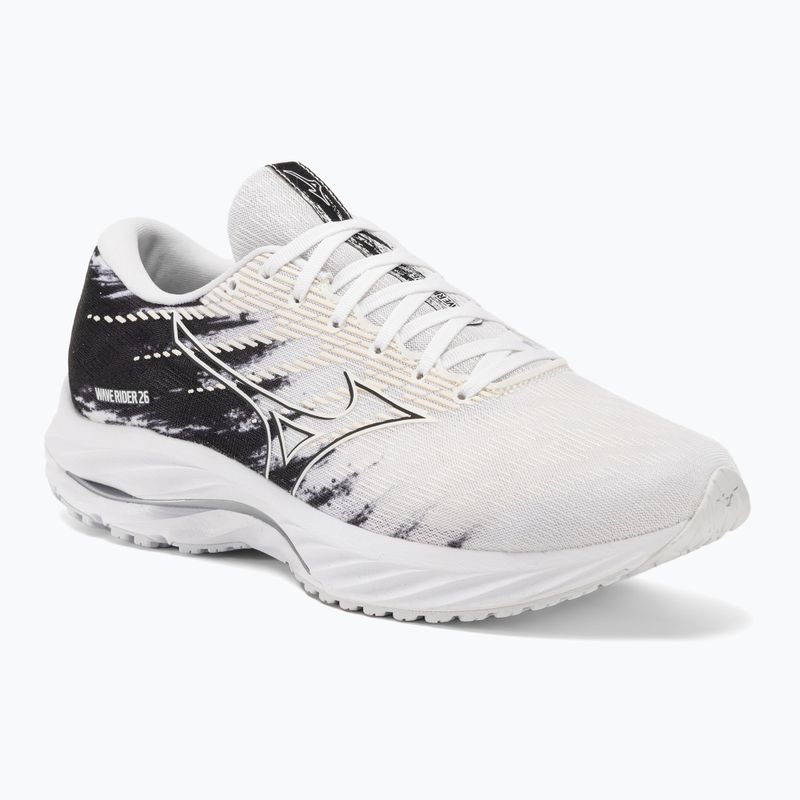 Vyriški bėgimo bateliai Mizuno Wave Rider 26 white/white/black