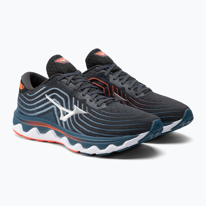 Vyriški bėgimo bateliai Mizuno Wave Horizon 6 navy blue J1GC222611 4