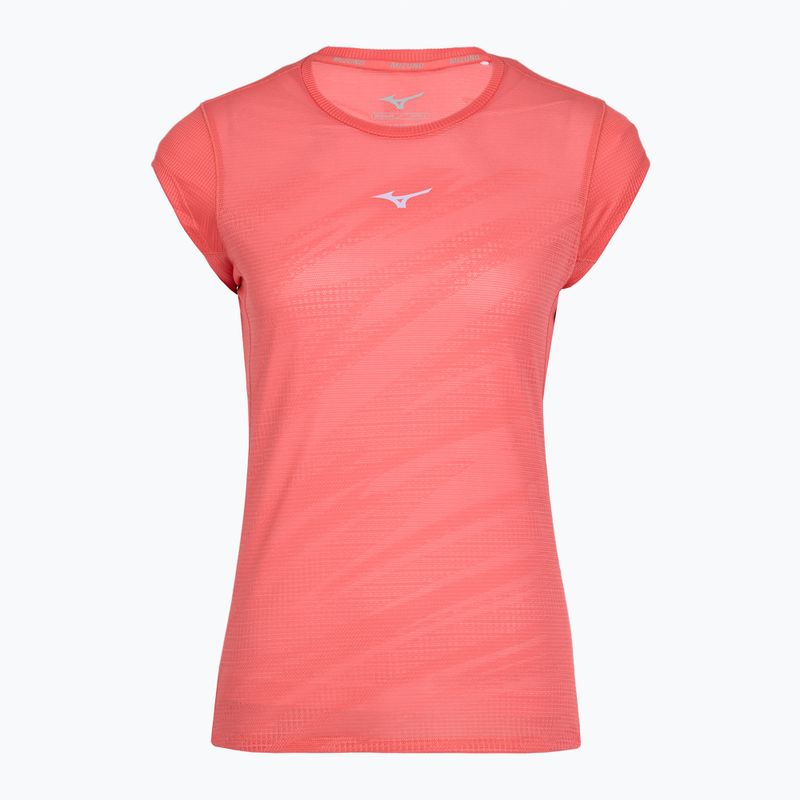 Moteriški bėgimo marškinėliai Mizuno Aero Tee sunkissed coral