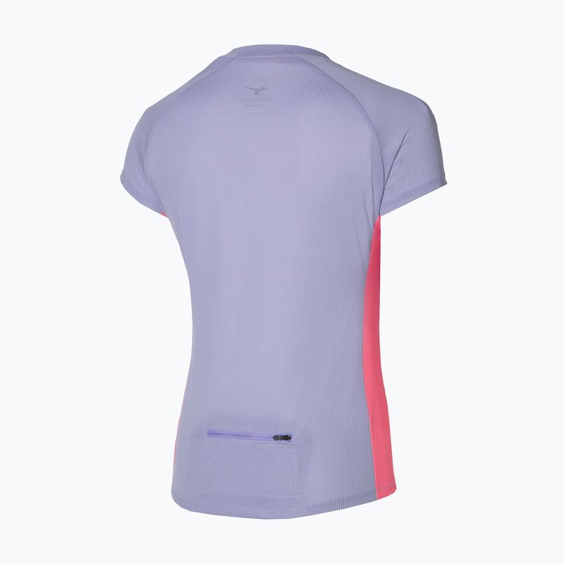 Moteriški bėgimo marškinėliai Mizuno Trail DAF HZ Tee wisteria 2