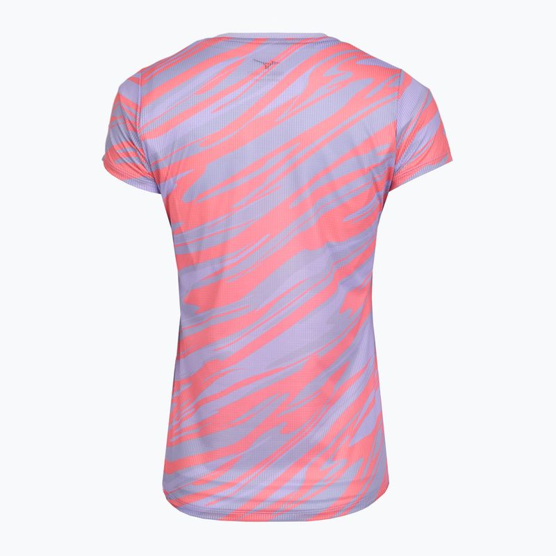 Moteriški bėgimo marškinėliai Mizuno DAF Graphic Tee pastel lilac 2