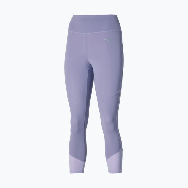 Moteriškos bėgimo tamprės Mizuno Core 3/4 pastel lilac