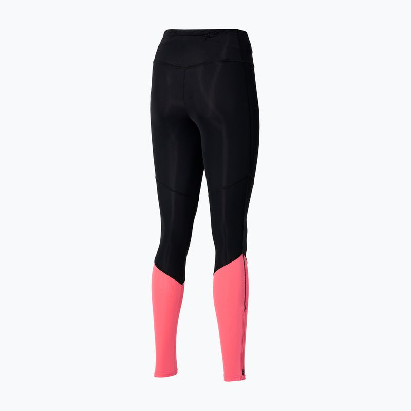 Moteriškos tamprės Mizuno Core Long Tight black/coral 2