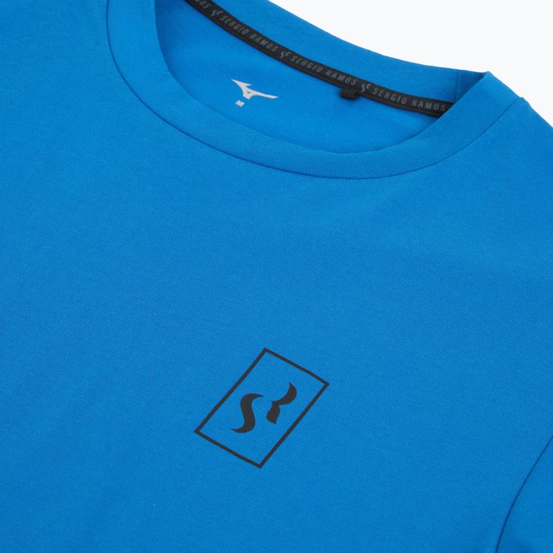 Mizuno Sergio Ramos vyrų futbolo marškinėliai mėlyni P2MA2S5526 3