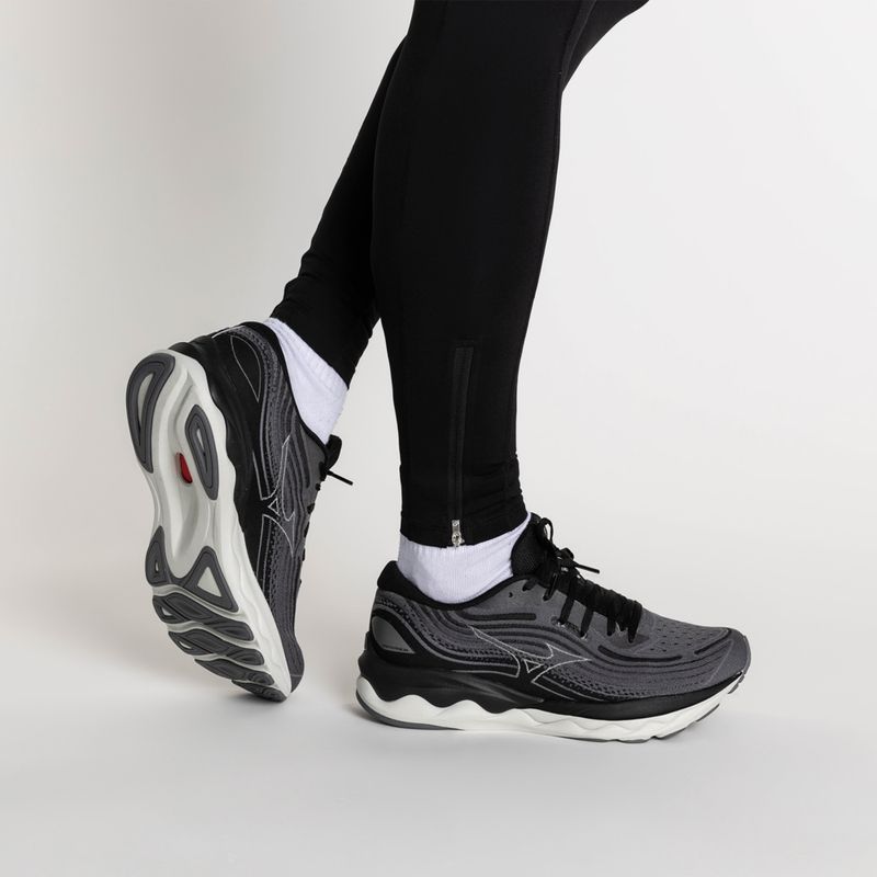 Vyriški bėgimo bateliai Mizuno Wave Skyrise 4 grey J1GC230902 2