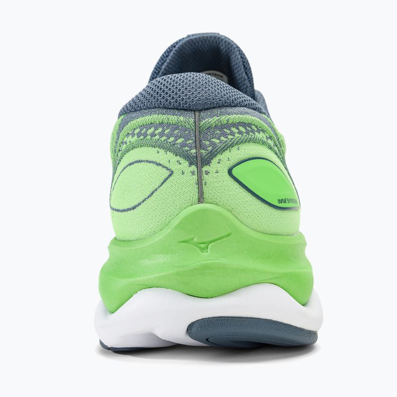 Vaikiški bėgimo batai Mizuno Wave Skyrise 4 camo green/china blue/909c 6