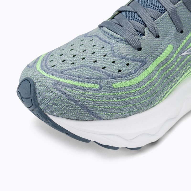 Vaikiški bėgimo batai Mizuno Wave Skyrise 4 camo green/china blue/909c 7