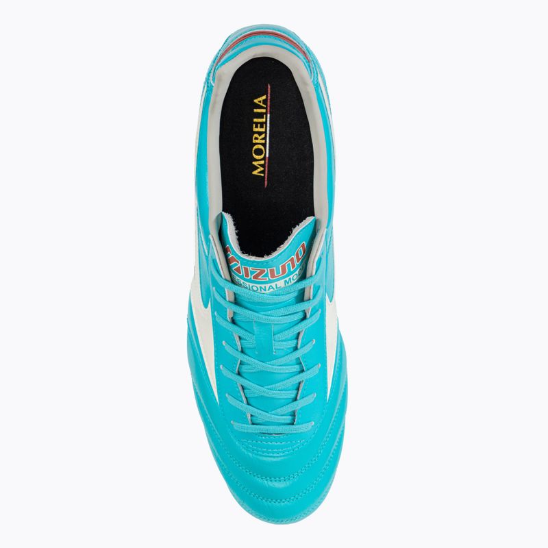 Futbolo bateliai Mizuno Morelia II Pro mėlyni ir balti P1GA231325 6