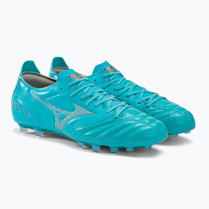 Futbolo bateliai Mizuno Morelia Neo III Pro AG mėlyni P1GA238425 4