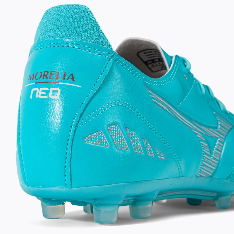 Futbolo bateliai Mizuno Morelia Neo III Pro AG mėlyni P1GA238425 9
