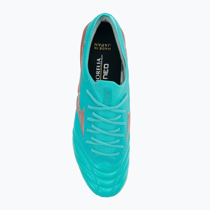 Futbolo bateliai Mizuno Morelia Neo III Beta JP mėlyni P1GA239025 6