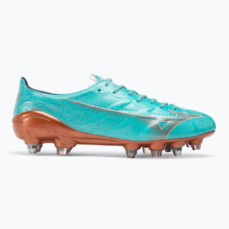 Vyriški futbolo bateliai Mizuno Alpha JP Mix blue curacao/snow white/redbsatin 2