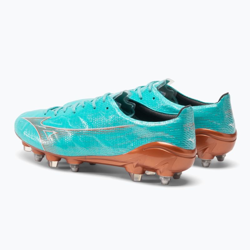 Vyriški futbolo bateliai Mizuno Alpha JP Mix blue curacao/snow white/redbsatin 3