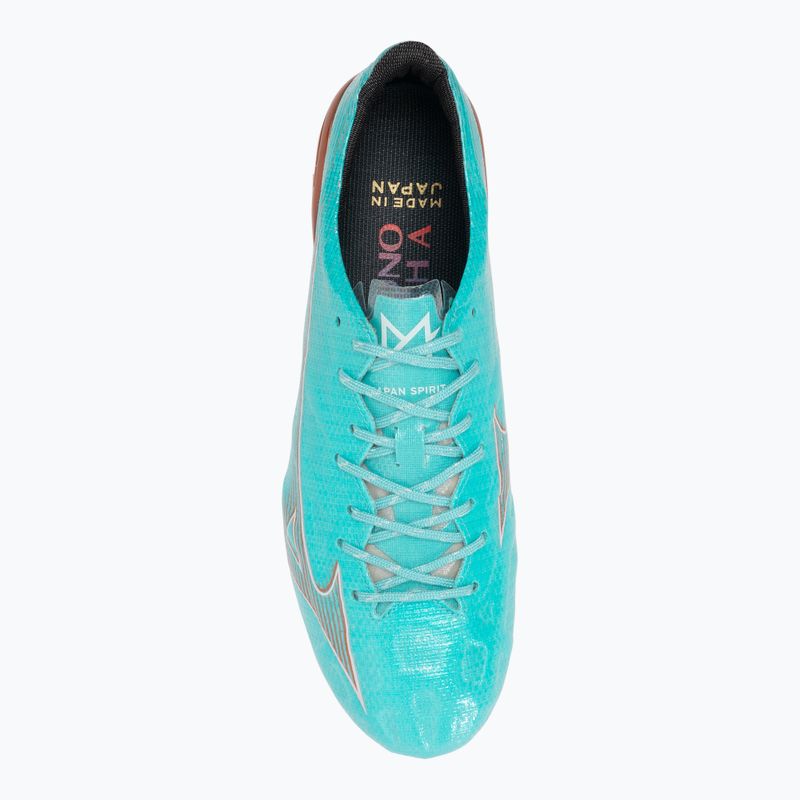 Vyriški futbolo bateliai Mizuno Alpha JP Mix blue curacao/snow white/redbsatin 6