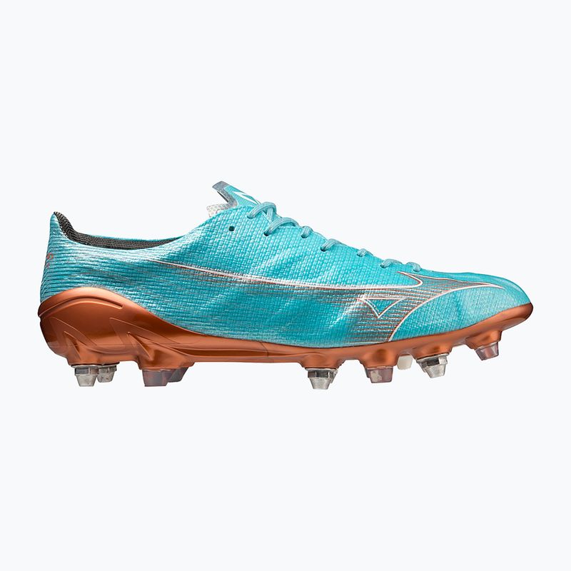 Vyriški futbolo bateliai Mizuno Alpha JP Mix blue curacao/snow white/redbsatin 13