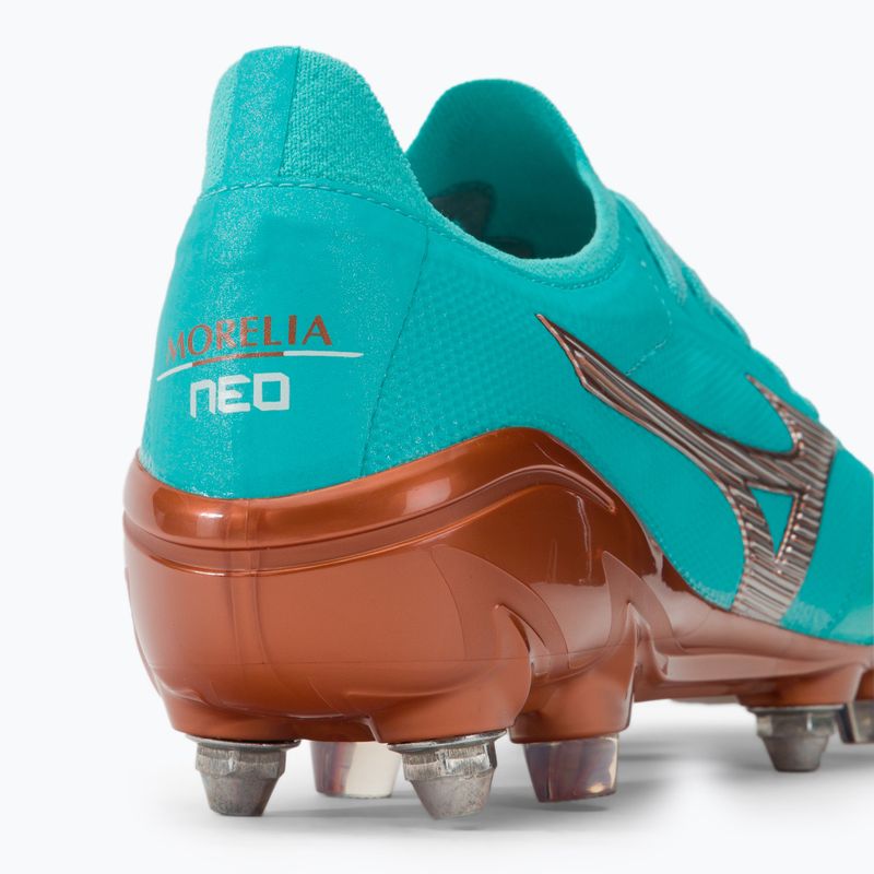 Futbolo bateliai Mizuno Morelia Neo III Beta JP MD mėlyni P1GC239025 8