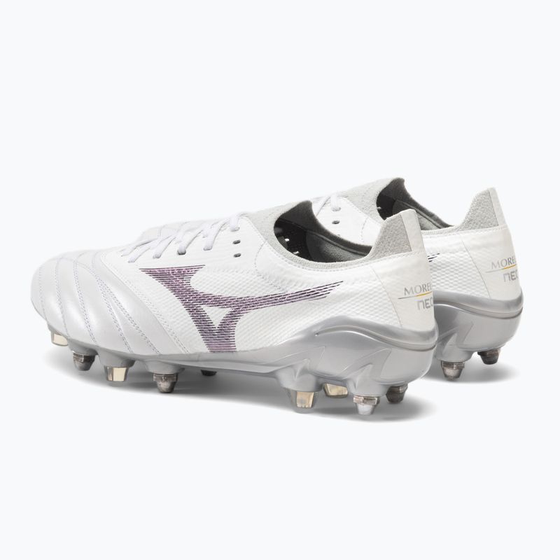 Futbolo bateliai Mizuno Morelia Neo III Elite M white/hologram/cool gray 3c 3