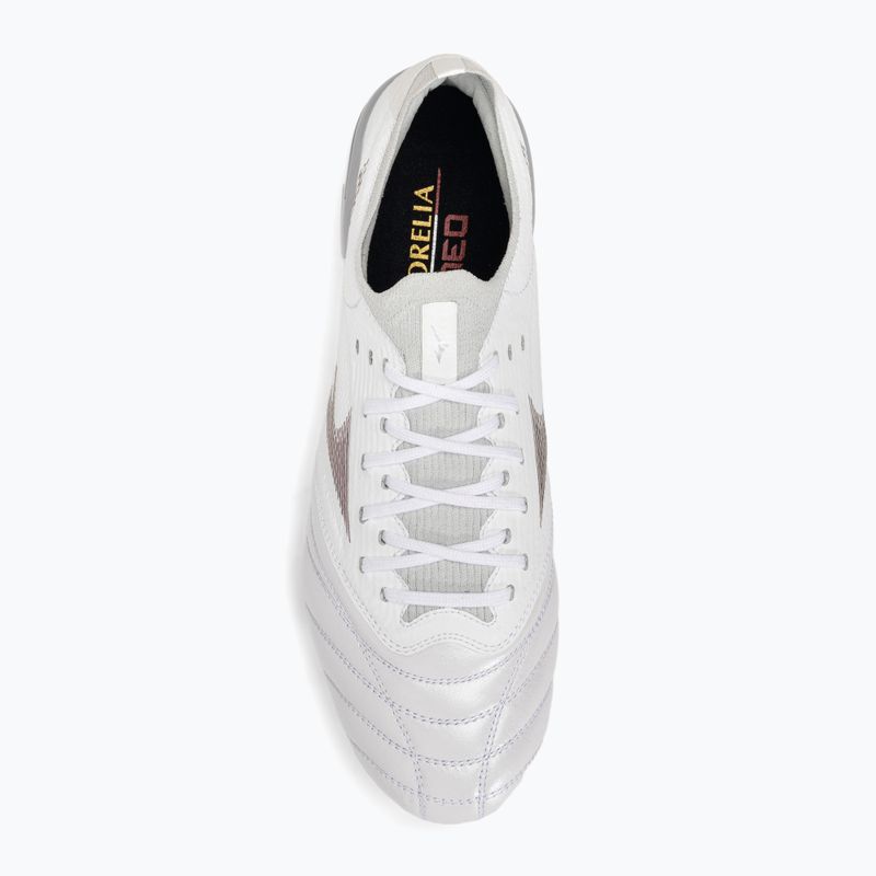 Futbolo bateliai Mizuno Morelia Neo III Elite M white/hologram/cool gray 3c 6