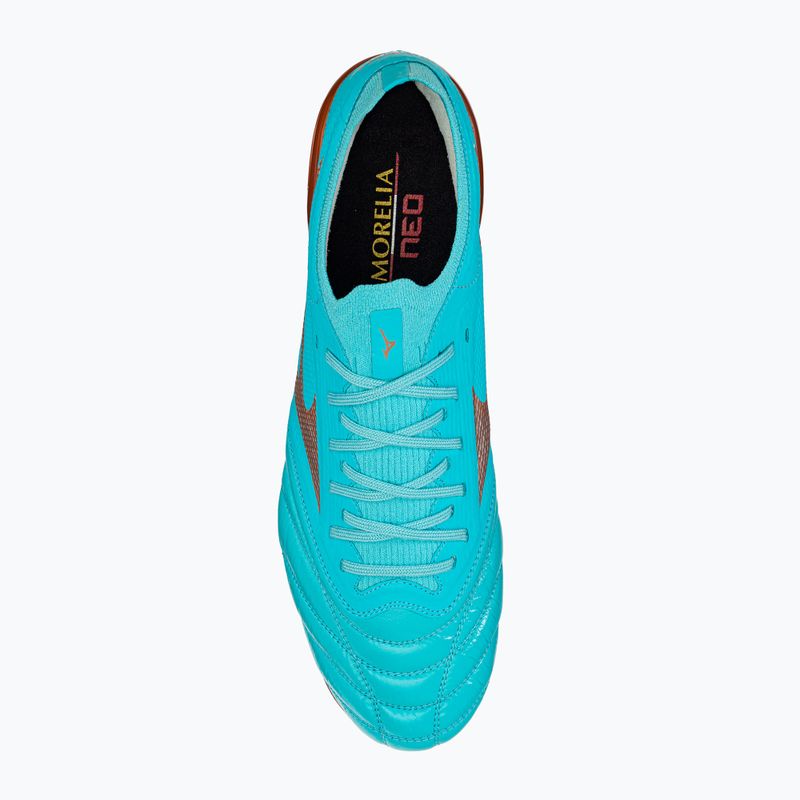 Futbolo bateliai Mizuno Morelia Neo III Elite M mėlyni P1GC239125 6