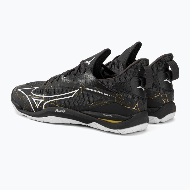 Vyriški rankinio bateliai Mizuno Wave Mirage 4 black X1GA215041 3