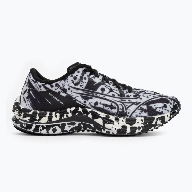 Moteriški bėgimo bateliai Mizuno Wave Rebellion Flash white/black 2