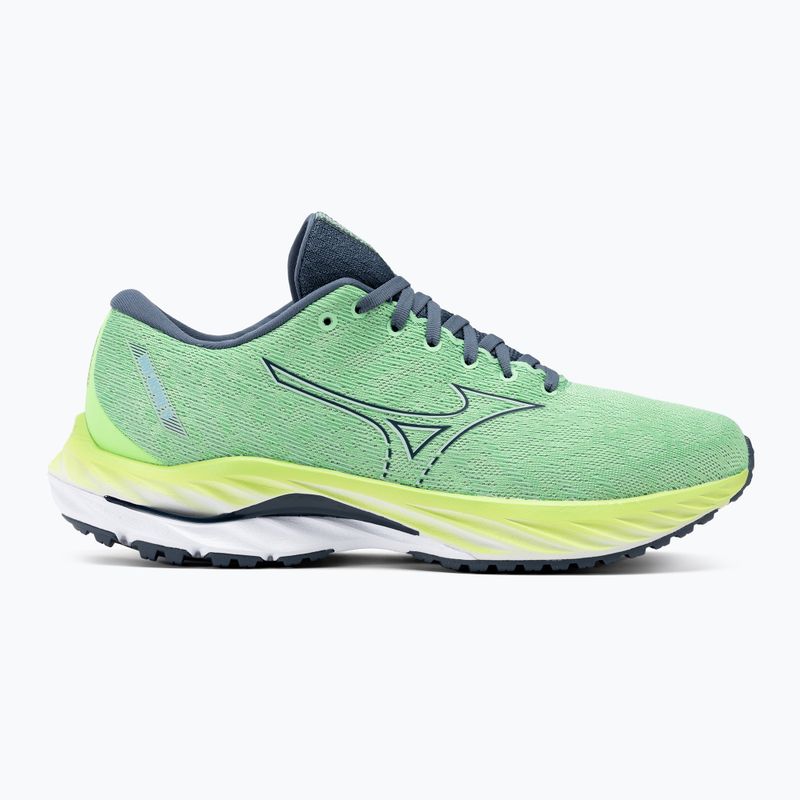 Vyriški bėgimo bateliai Mizuno Wave Inspire 19 909c/china blue/camo green 2
