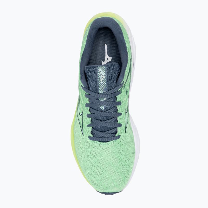 Vyriški bėgimo bateliai Mizuno Wave Inspire 19 909c/china blue/camo green 6