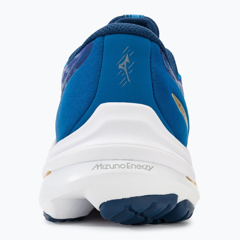 Vaikiški bėgimo batai Mizuno Wave Equate 7 french blue/gold/gold 6