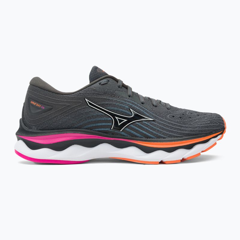 Moteriški bėgimo bateliai Mizuno Wave Sky 6 grey J1GD220271 4