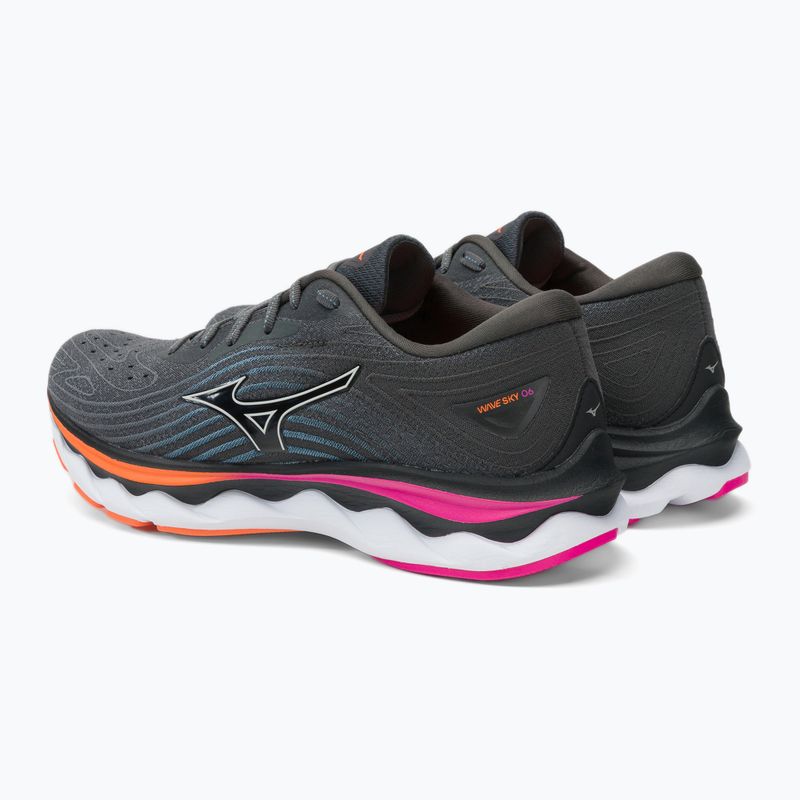 Moteriški bėgimo bateliai Mizuno Wave Sky 6 grey J1GD220271 5