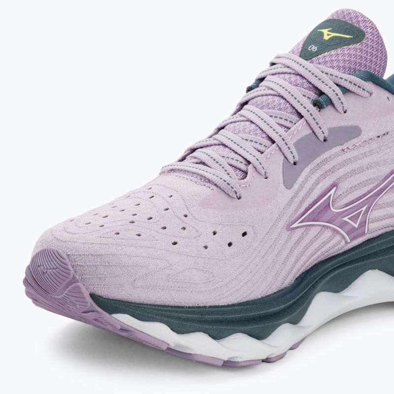 Moteriški bėgimo batai Mizuno Wave Sky 6 pastililac/whitee/china blue 7