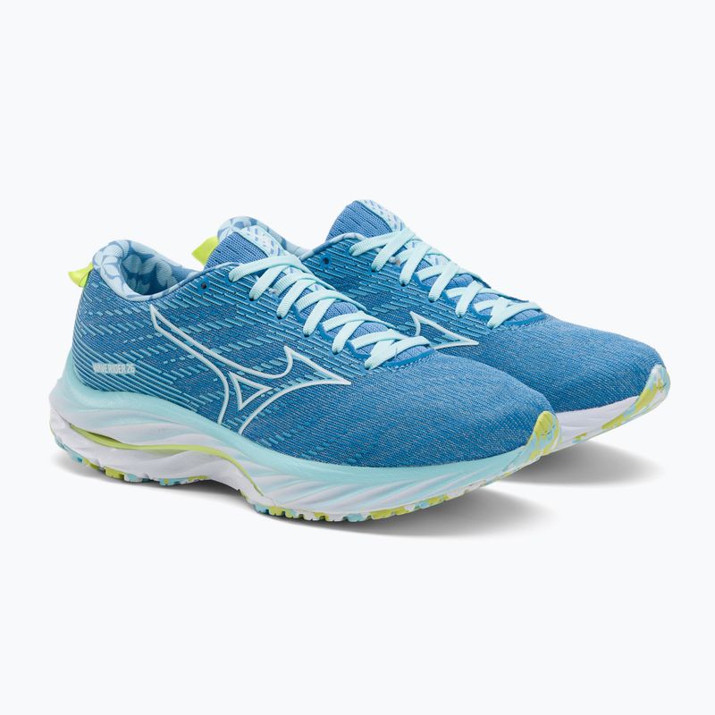 Moteriški bėgimo bateliai Mizuno Wave Rider 26 Roxy atomiz/white/daiqgreen 4