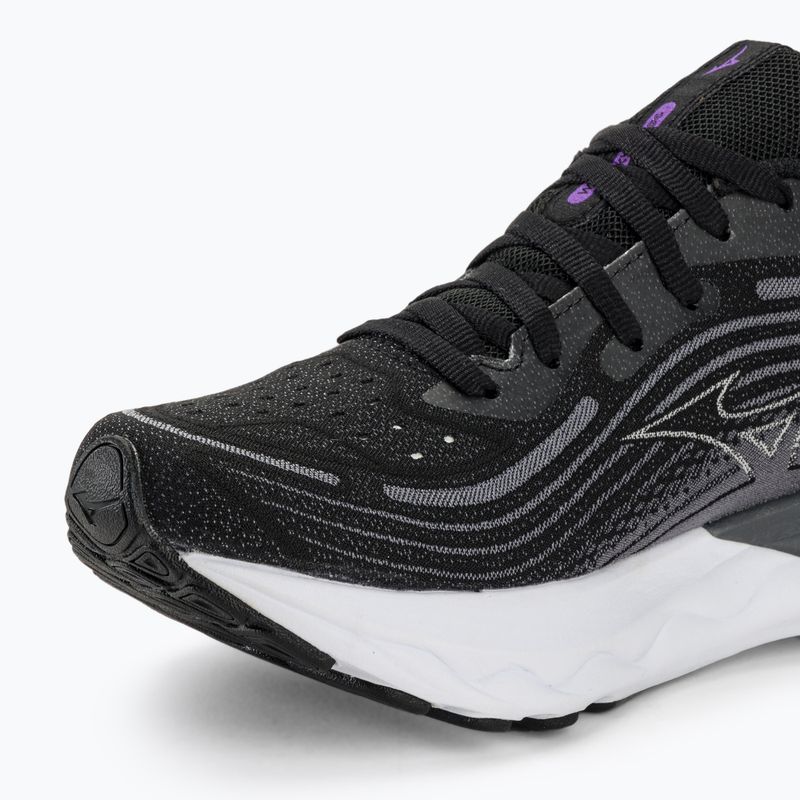 Moteriški bėgimo batai Mizuno Wave Skyrise 4 black/nimbclud/quiet shade 7