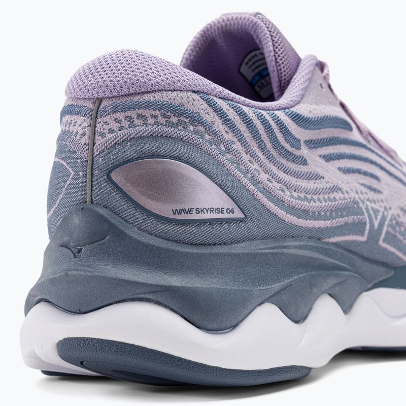 Moteriški bėgimo bateliai Mizuno Wave Skyrise 4 wisteria/white/chinablue 11