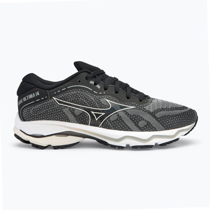 Moteriški bėgimo batai Mizuno Wave Ultima 14 black/ silver/ nimbuscloud 2