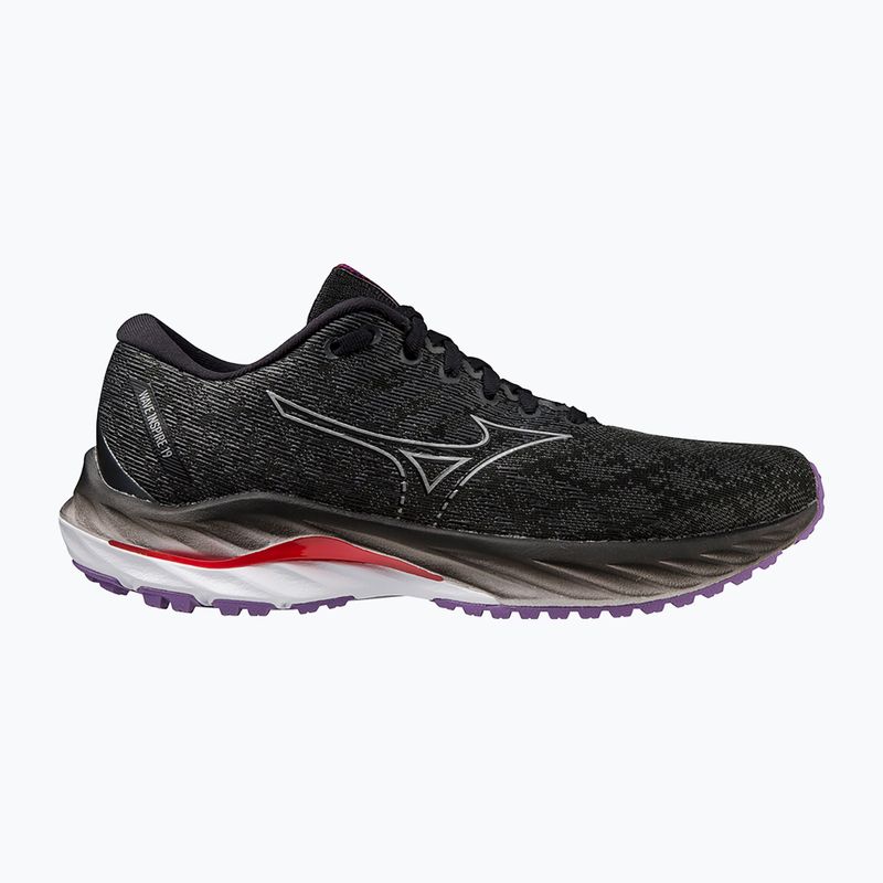 Moteriški bėgimo bateliai Mizuno Wave Inspire 19 black/ silver/ bitsweet 8