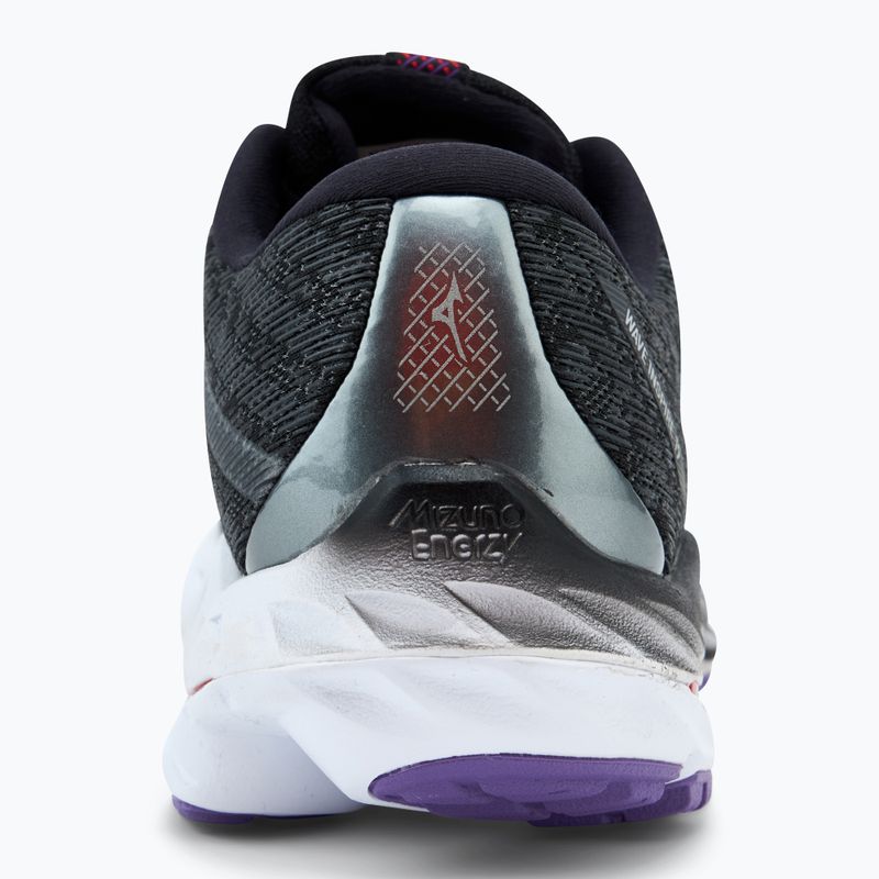 Moteriški bėgimo bateliai Mizuno Wave Inspire 19 W black/ silver/ bitsweet 6