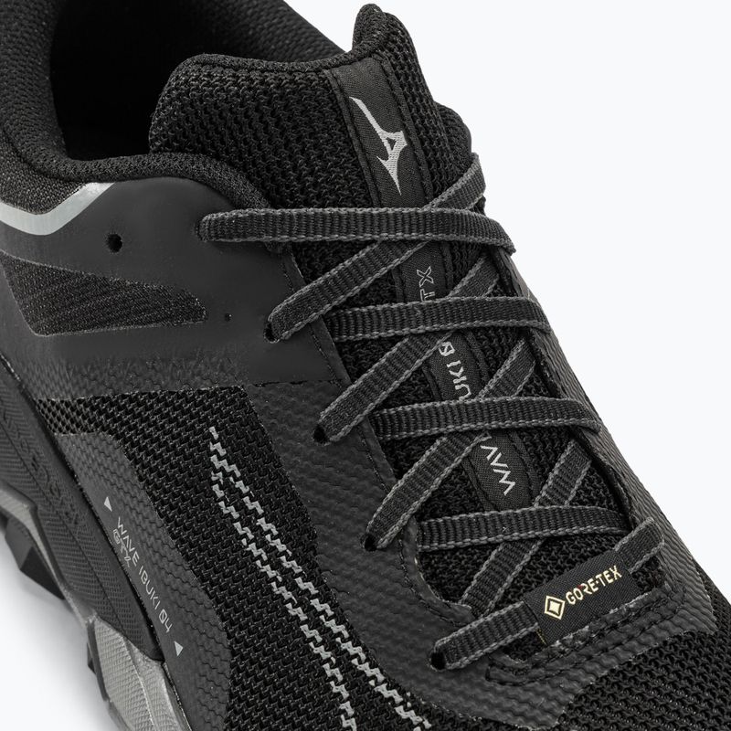 Vyriški bėgimo bateliai Mizuno Wave Ibuki 4 GTX black/metallic grey/dark shadow 8