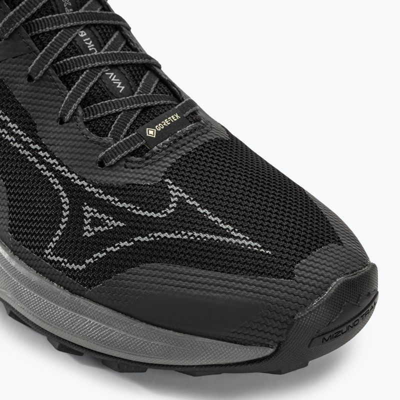 Vyriški bėgimo bateliai Mizuno Wave Ibuki 4 GTX black/metallic grey/dark shadow 9