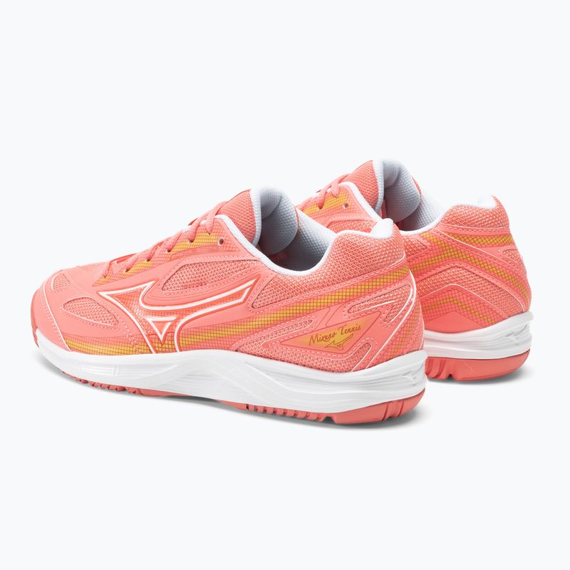 Moteriški teniso bateliai Mizuno Break Shot 4 AC candy coral/white/fusion coral 4