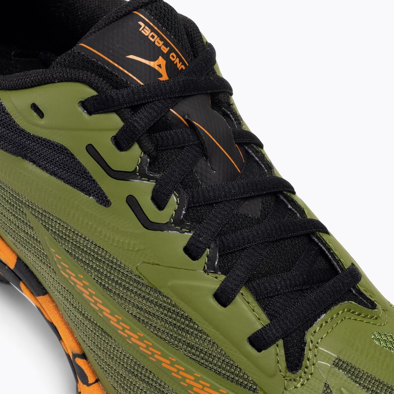 Vyriški padelio batai Mizuno Wave Exceed Light 2 Padel calliste green/vibrant orange/black 8