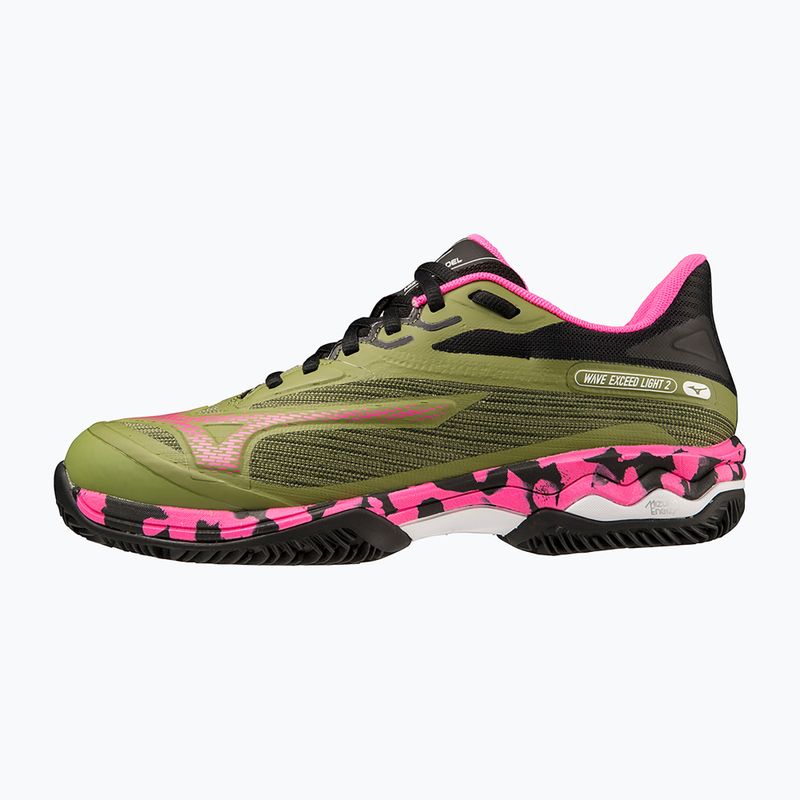 Moteriški padelio batai Mizuno Wave Exceed Light 2 Padel calliste green/pink glo/black 8