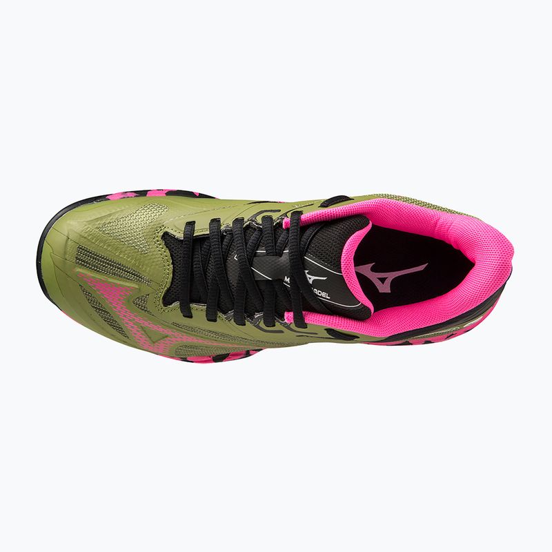Moteriški padelio batai Mizuno Wave Exceed Light 2 Padel calliste green/pink glo/black 9